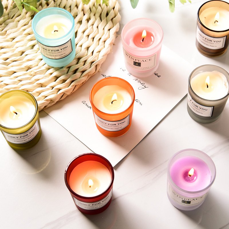 Top Sell Candle Fragrance Bottle Air Freshener Gel Type Fragrance Natural Essential Oil Candle OEM Scents Home Fragrance Candle