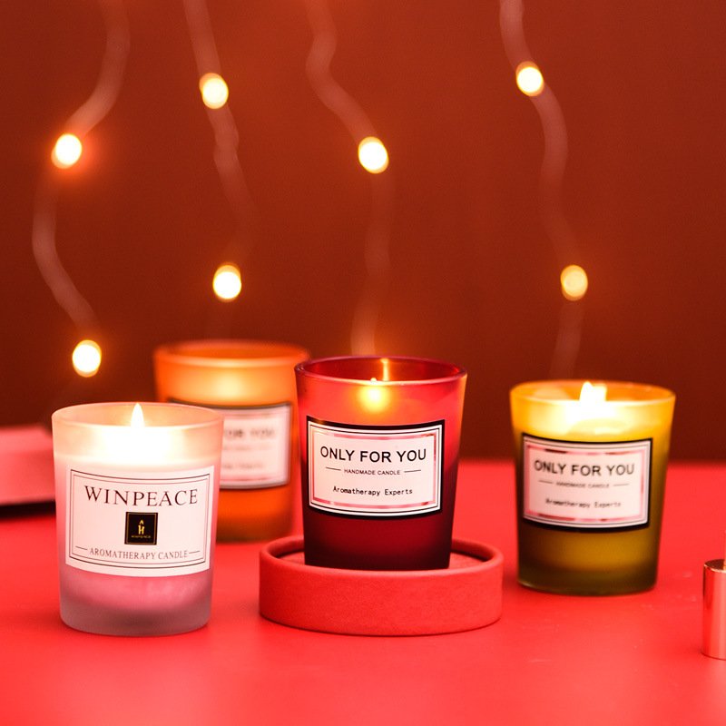 Top Sell Candle Fragrance Bottle Air Freshener Gel Type Fragrance Natural Essential Oil Candle OEM Scents Home Fragrance Candle