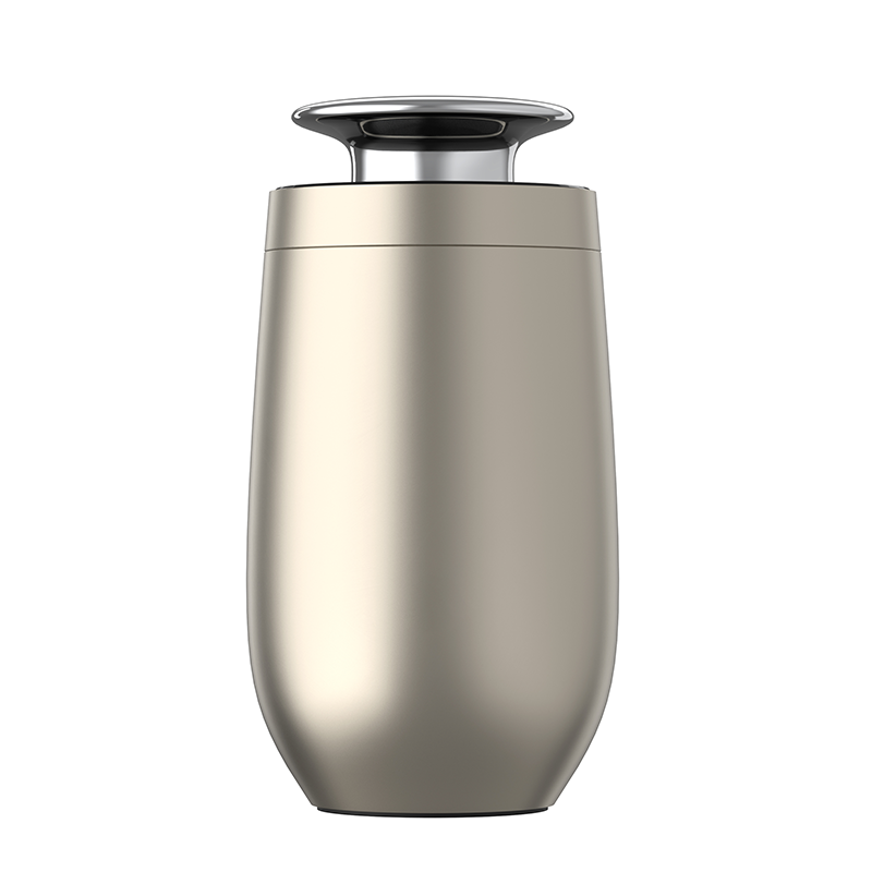 Compact Car Scent Diffuser - Syncs with vehicle start-stop. 2000mah battery, waterless pure essential oil. Enjoy fresh ride.