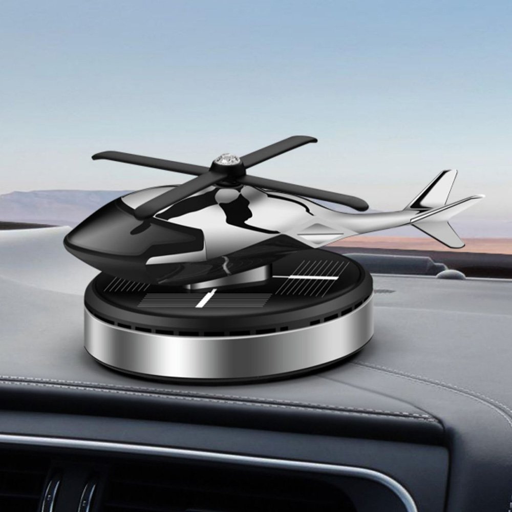 Luxury Design Car Perfume Diffuser Solar Rotating Air Freshener For Car Cologne Scents