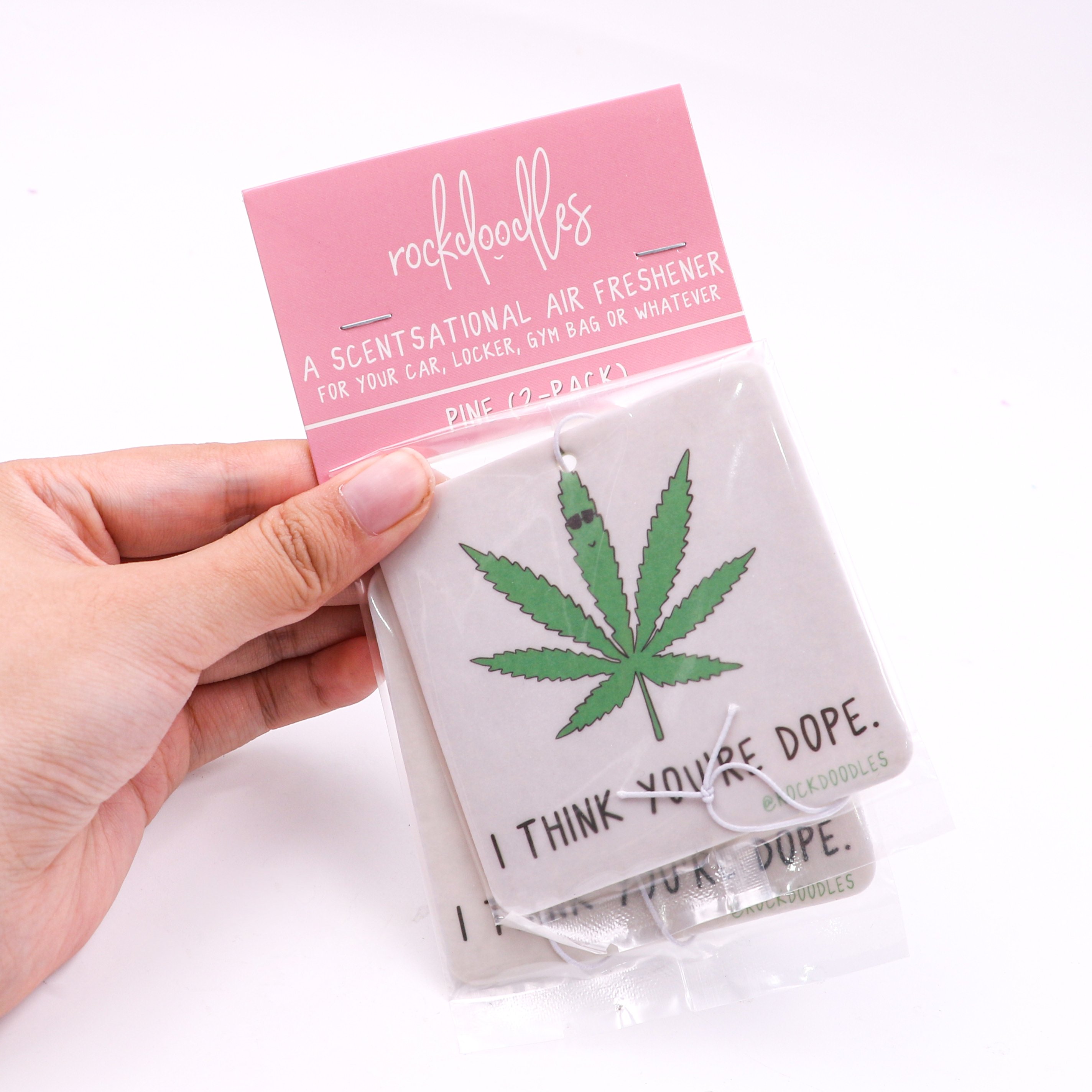 two pack custom Various lasting scents custom car air freshener / auto paper air freshener
