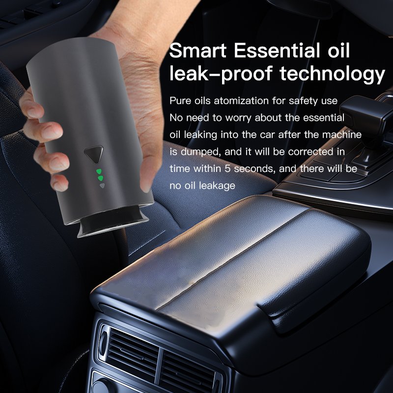 Hot Sales Mini Aromatherapy Air Freshener Essential Oil Aroma Car Diffuser Waterless Scent Diffuser