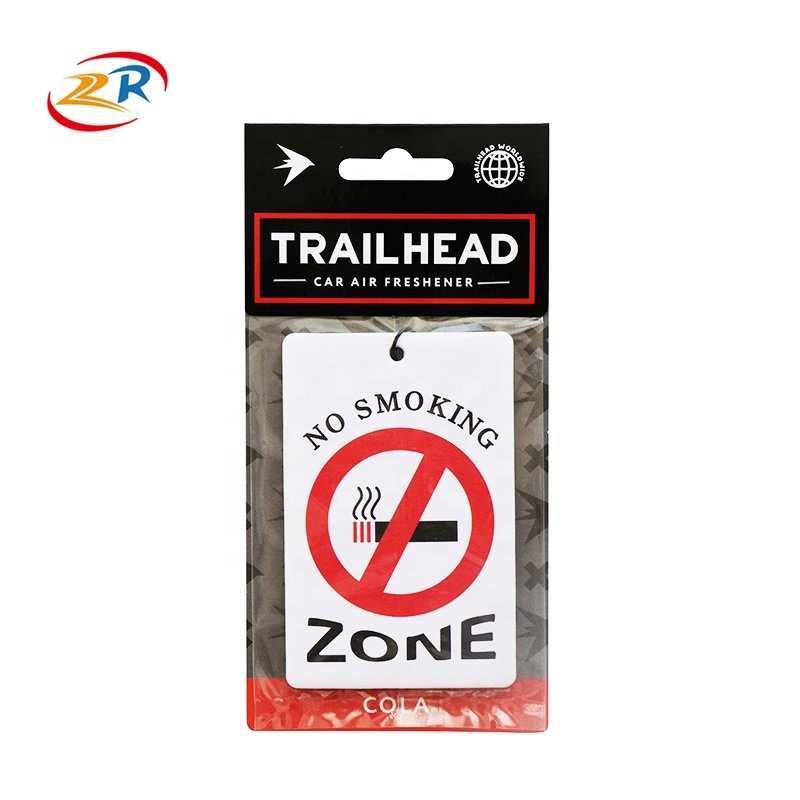 Factory Price Manufacturer Perfume Custom Logo Car Hanging Air Freshener Card