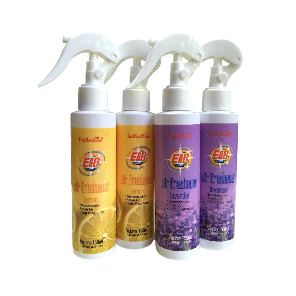 Eco-friendly OEM Private Label Lavender Deodorizer Air Freshener Spray Bottle Car Home Bedroom Office Removes Pet Smell