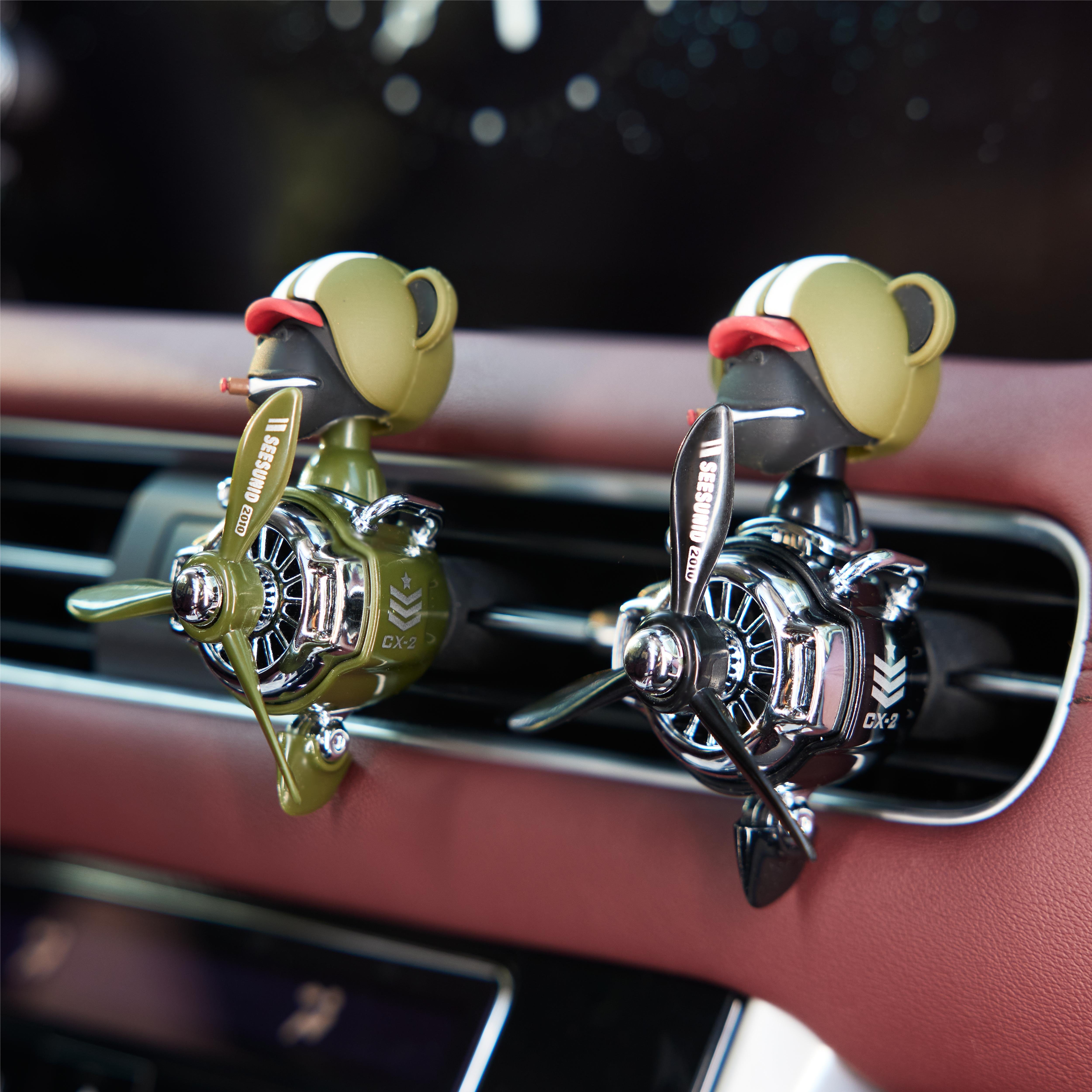 Fragrance Essential Perfume Diffuser Perfume Car Air Vent Freshener Solid Toy