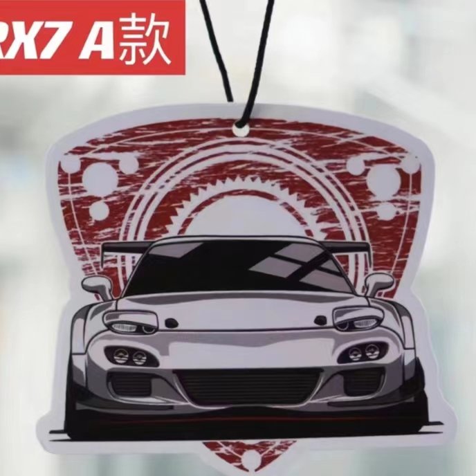 Customized Luxury Car Vent Air Freshener with All Scent Refreshing Fragrance Personalized Logo Cool Hanging Accessory