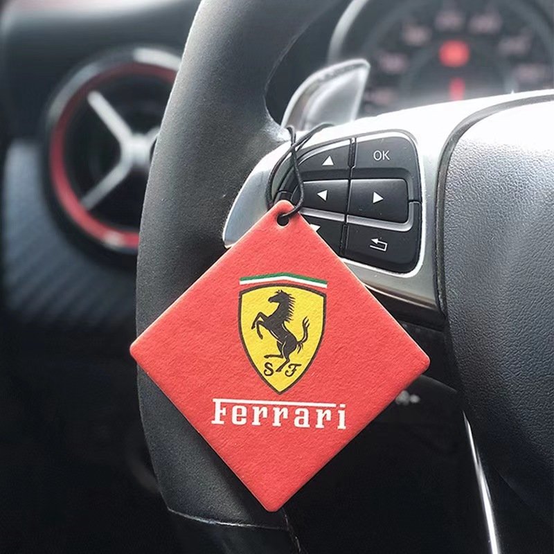 Custom Hanging Air Freshener Fashion Creative Promotional Various Of Shaped Fragrance Paper Car Air Fresheners