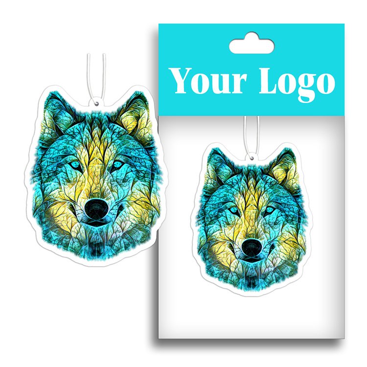 Custom logo printing many scents air freshener for car