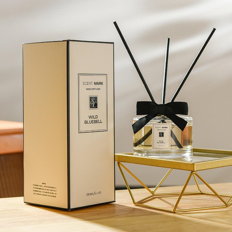 Hot High-End Multiple Odors Private Label Glass Bottle Reed Diffuser Air Freshener Smokeless aromatherapy