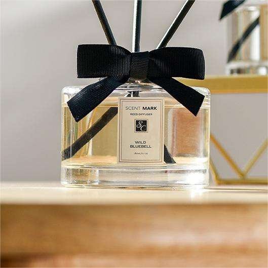 Hot High-End Multiple Odors Private Label Glass Bottle Reed Diffuser Air Freshener Smokeless aromatherapy