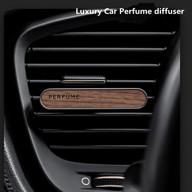 Wholesale custom design aluminium alloy car air freshener Different smells custom air freshener car with logo