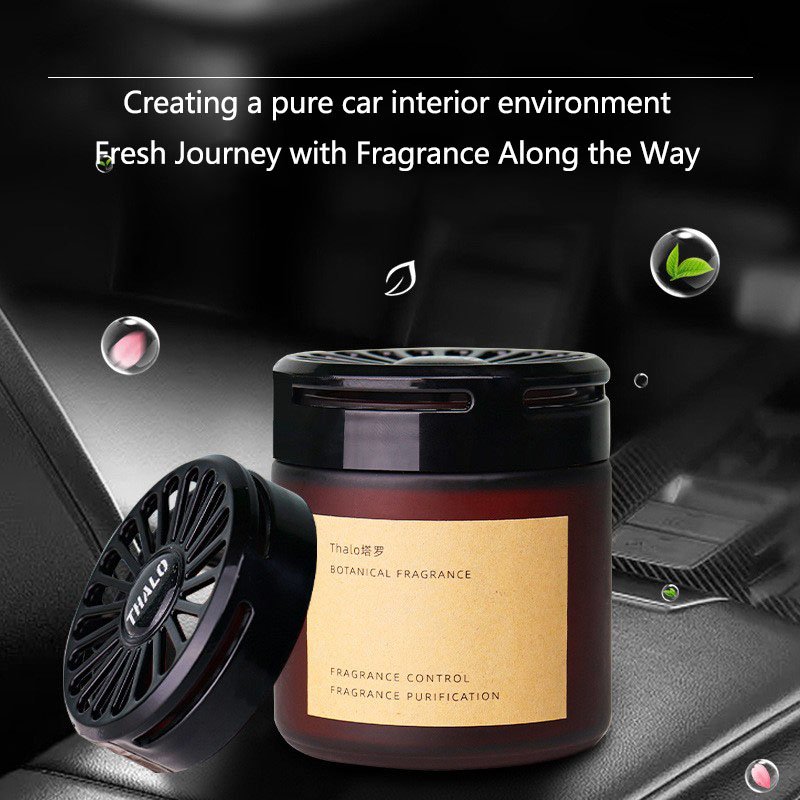 Nordic style aromatherapy car mounted solid ointment with long-lasting fragrance and fresh air diffuser