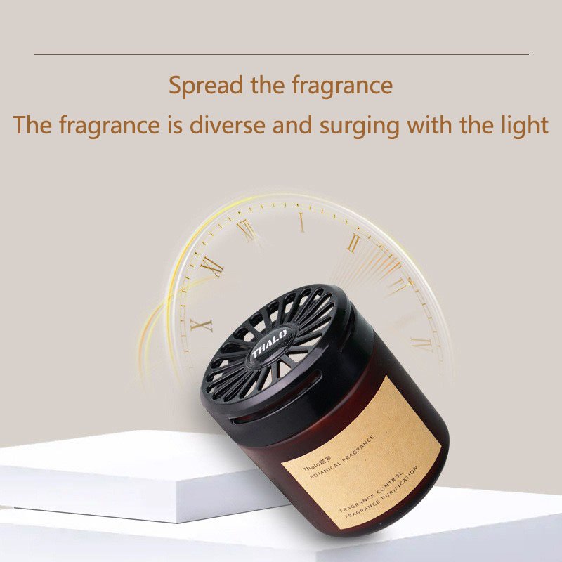 Nordic style aromatherapy car mounted solid ointment with long-lasting fragrance and fresh air diffuser
