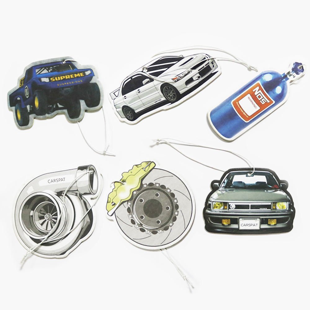 Luxury Car Scents Hanging Air Freshener Fragrance Perfume Aroma Scented Car Air Freshener Paper Custom Logo