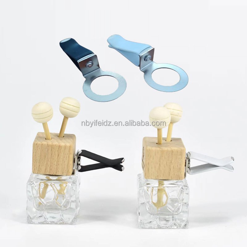 Modern Car Air Freshener Diffuser Vent Clip Solid Metal Design Accessory for Car Accessories
