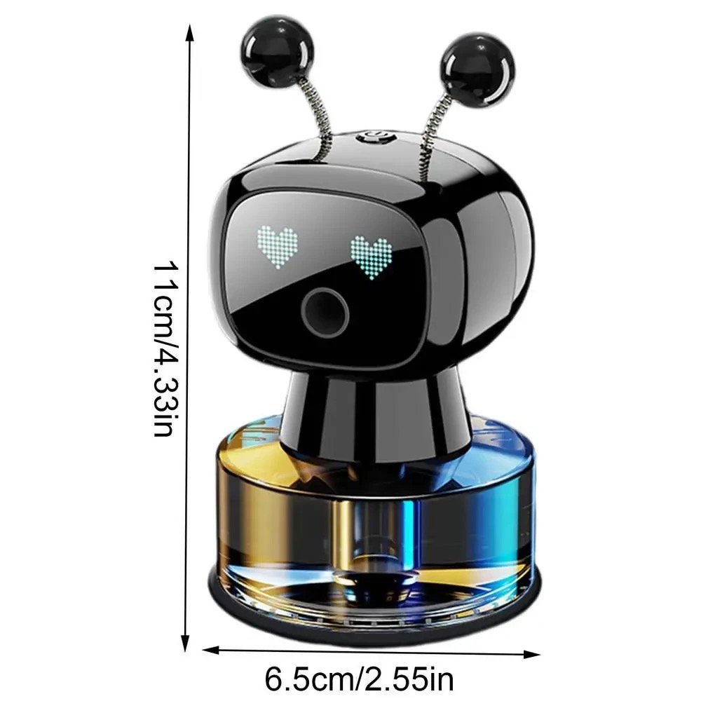 Creative intelligent robot aromatherapy automatic spray long-lasting fragrance machine car aromatherapy