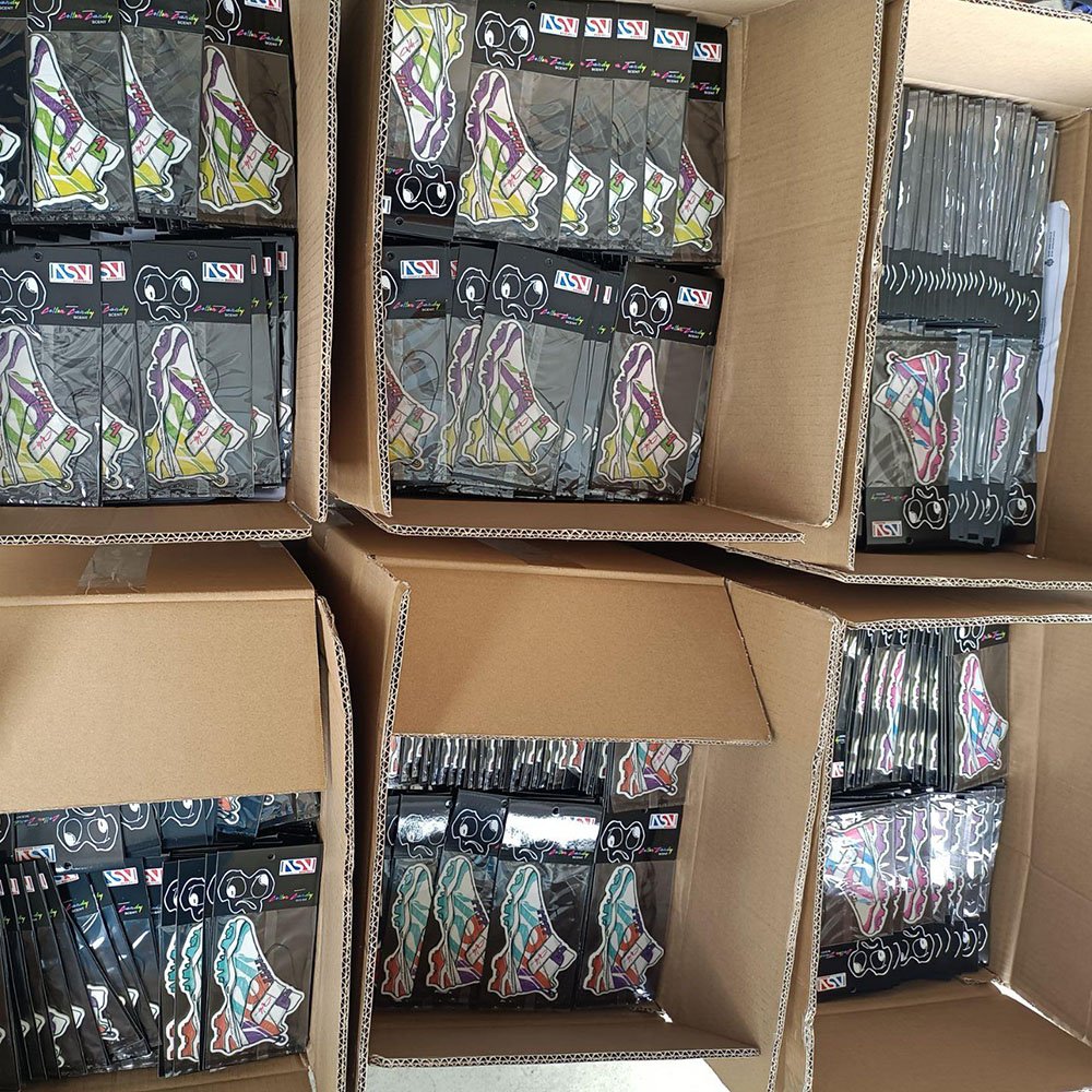 Wholesale Promotional Gifts Custom Logo Long Lasting Perfume Hanging Air Freshener Different Scents Paper Car Air Freshener