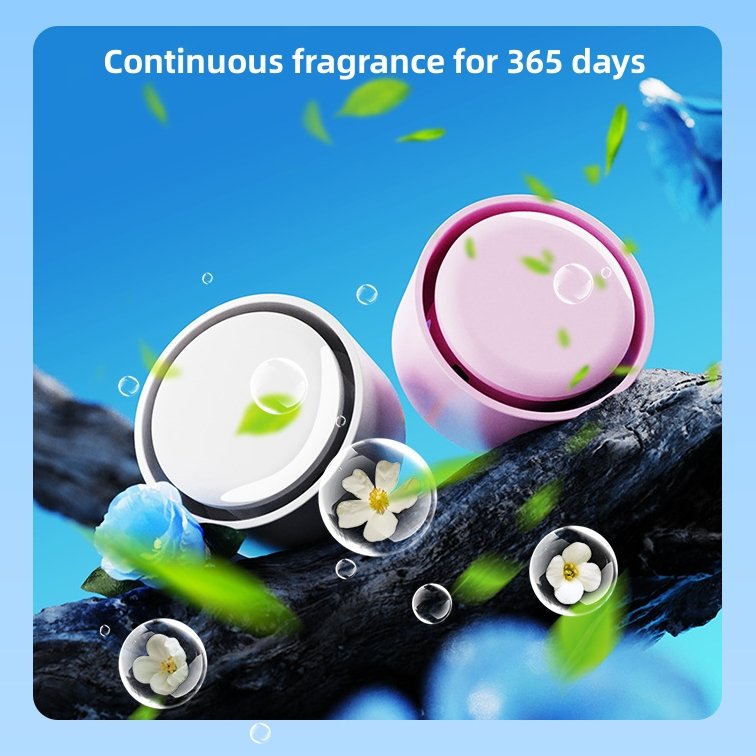 Yipin 2024 New Arrivals Custom Logo Car Air Freshener Gel Perfume Clip Car Interior air fresheners car freshener For Auto Vent