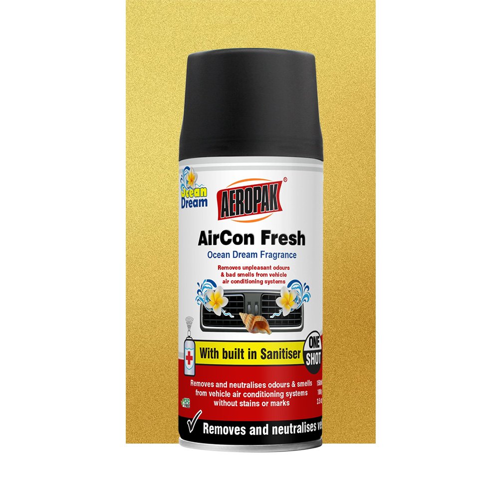 Car Aerosol AirCon Fresh Air Re-Fresher Clean Odour