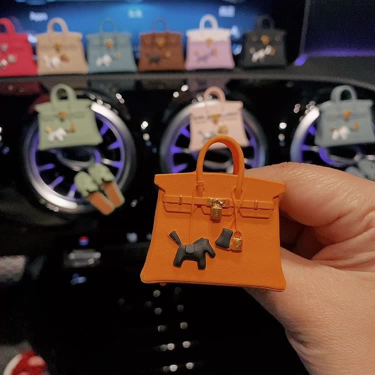 New Arrivals Bucket Bag Car Vent Clip Air Freshener For Air Conditioner Pony Model Car Aromatherapy Diffuser