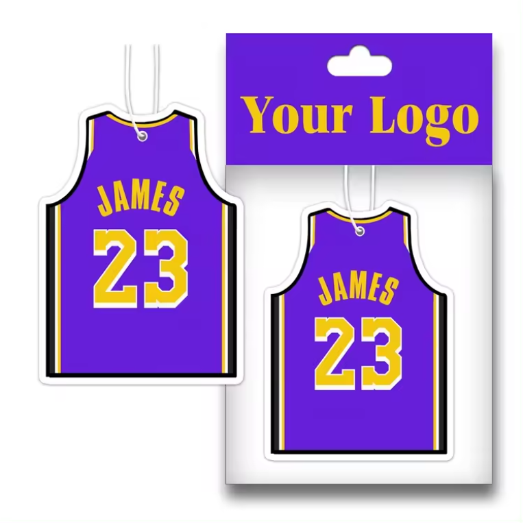 New Design custom various styles odor removal fragrance hanging car air freshener For Car Home Hotel