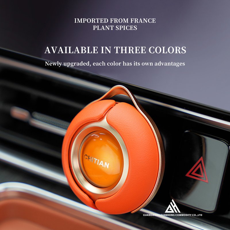 Custom Logo Luxury Car Air Freshener Sheepskin Metal Air Purifier Stick Pattern Gel Type Air Conditioning Outlet Car Perfume