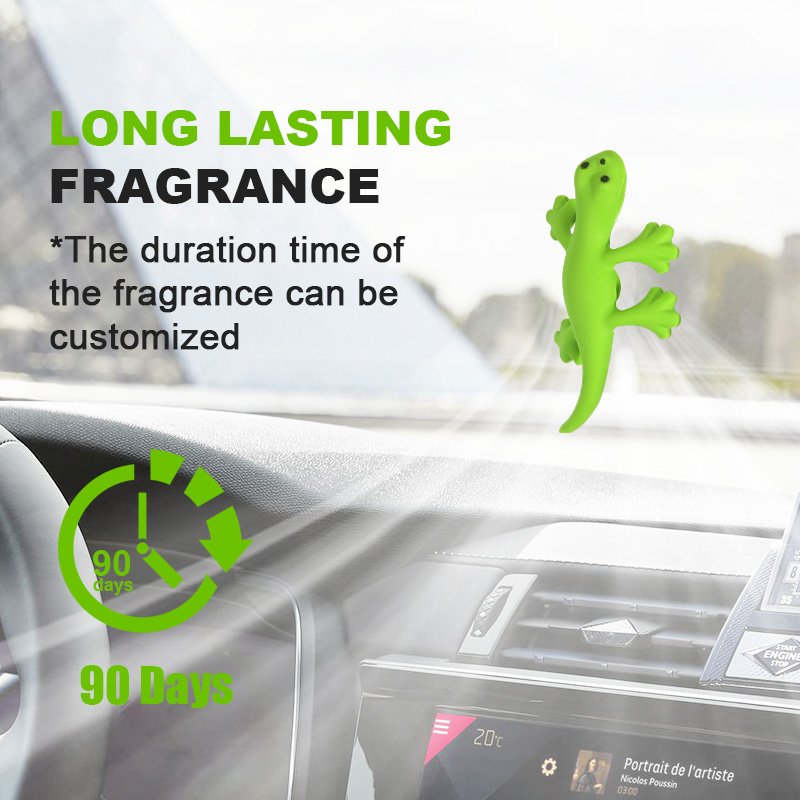 Masthome Long Lasting Reptile Design Car Freshener TPR Automatic Air Fresher Custom Air Freshener Car Diffuser