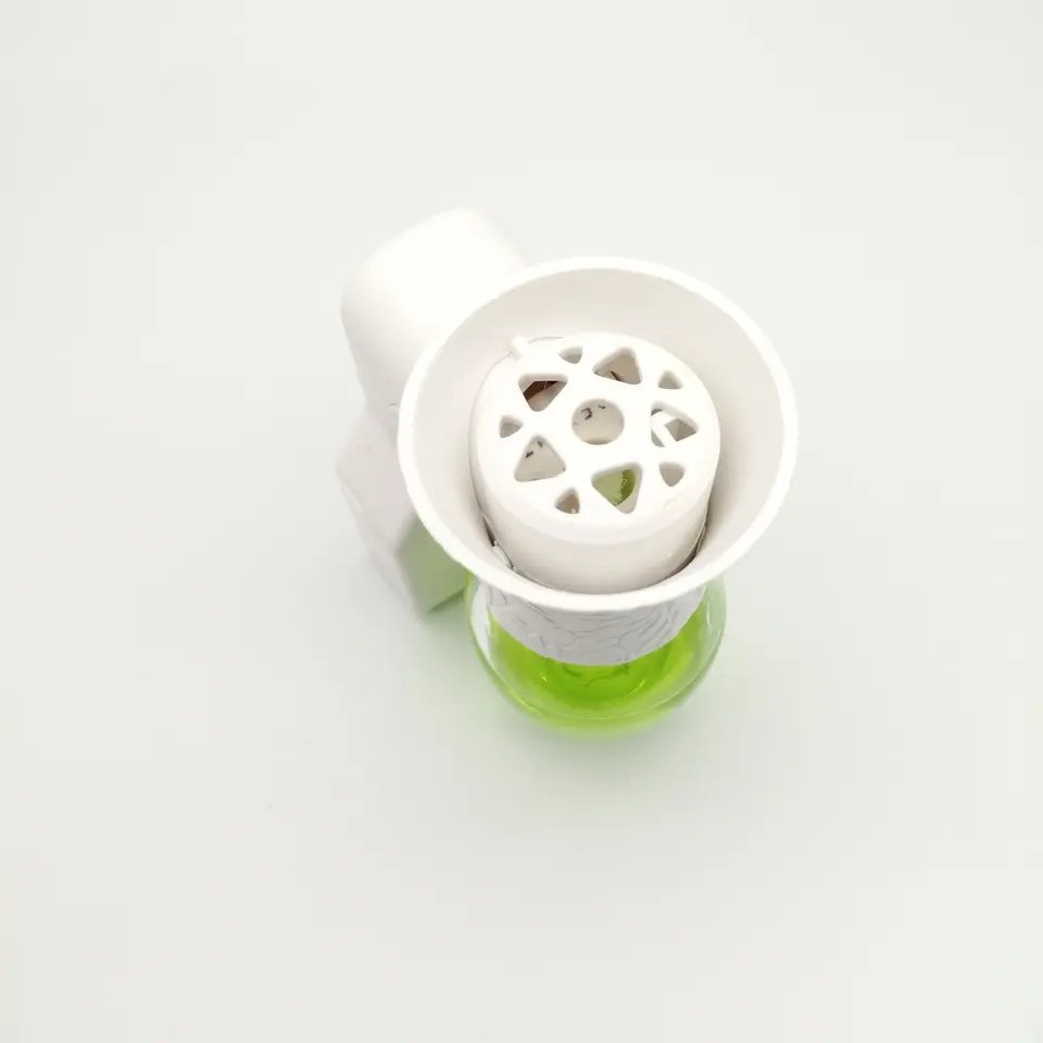 Flat pin or Round pin rotatable Customized Home Fragrance Scented Essential Oil Refill Plug in Electric Air Freshener