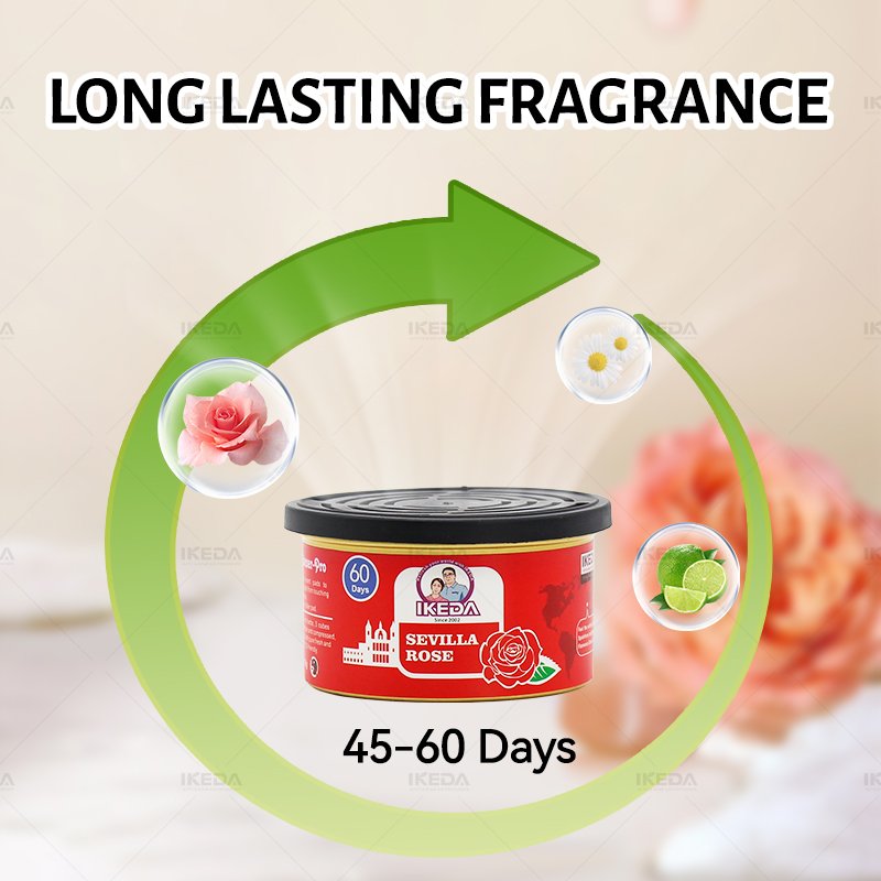 IKEDA OEM ODM provide air car freshener car perfume