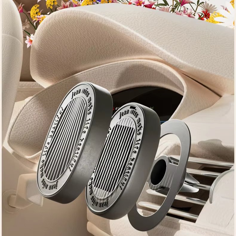 Factory direct sale car air freshener vent clip outlet condition diffuser solid perfume car aromatherapy