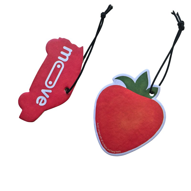 Wholesale Long lasting smell Fast delivery time custom air freshener paper for Car paper car air freshener