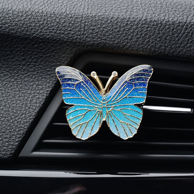 Car Air Vent Clip Wholesale Customized Luxury Car Reed Fragrance Perfume Air Freshener Bottles Dashboard Reeds Diffuser Sets