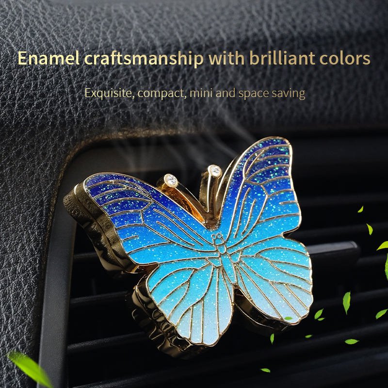 Car Air Vent Clip Wholesale Customized Luxury Car Reed Fragrance Perfume Air Freshener Bottles Dashboard Reeds Diffuser Sets