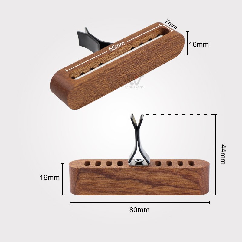 Car Air Vent Freshener Air Conditioner Clip Diffuser Solid Perfume Fragrance For Auto Interio Natural Air Outlet Aroma