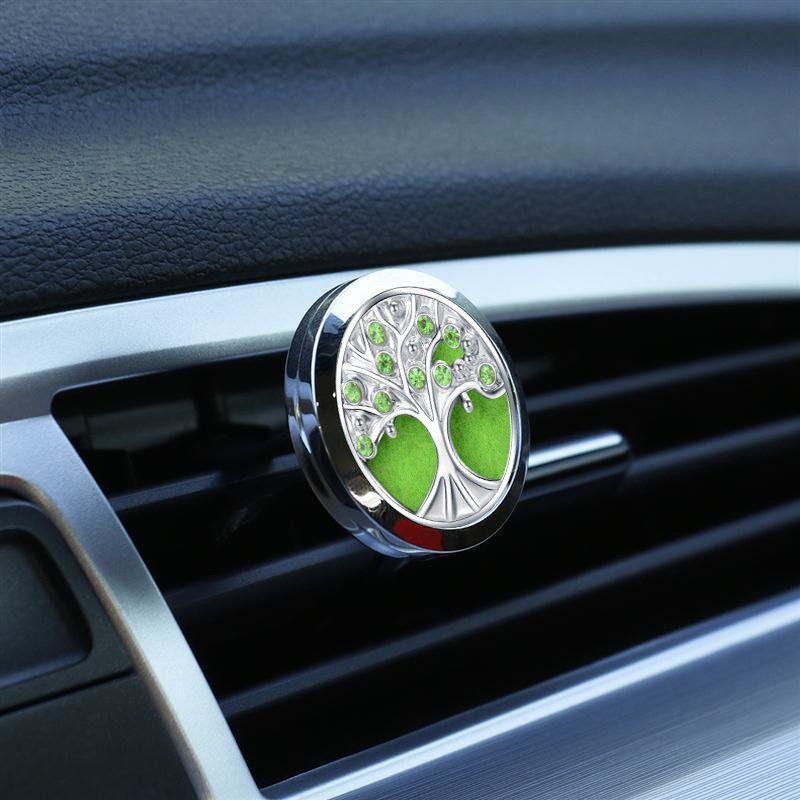 Fashion Can open Alloy Automotive Interior Aromatherapy Air Outlet Perfume Essential Oil Car Diffuser