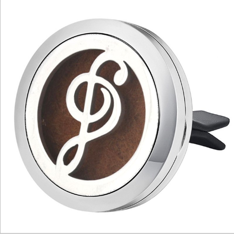 Fashion Can open Alloy Automotive Interior Aromatherapy Air Outlet Perfume Essential Oil Car Diffuser