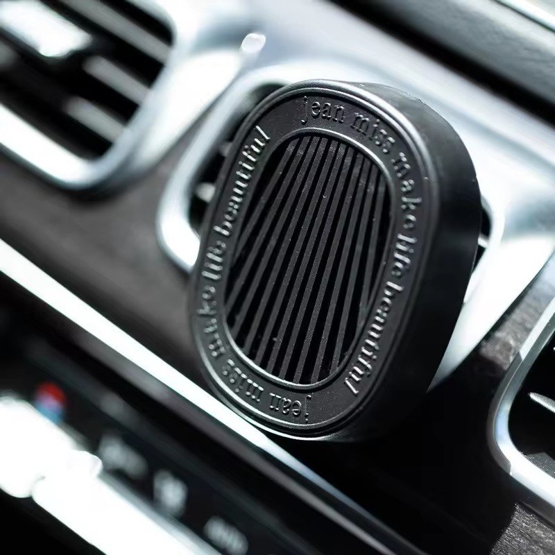 Luxury black vehicle air freshener car interior accessories diffuser car scent vent clip fragrance