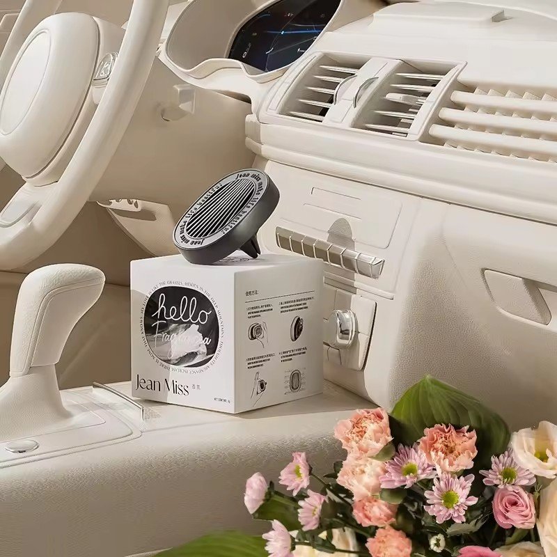 Luxury black vehicle air freshener car interior accessories diffuser car scent vent clip fragrance