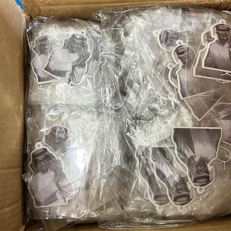 High Quality car smell premium door saudi arab print paper luxury car perfume long lasting car air fresheners