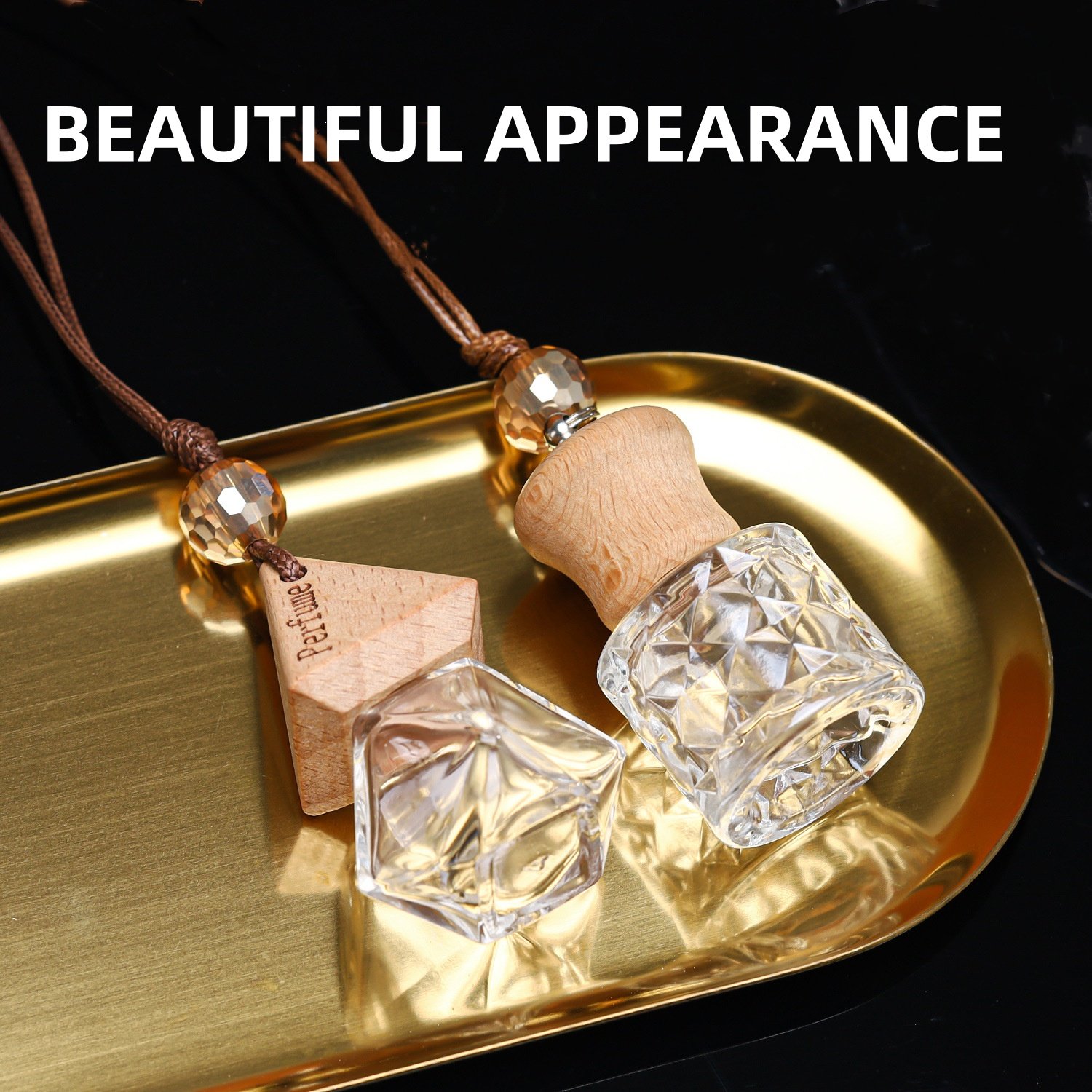 Car Air Freshener Bottle Liquid Perfume Pendant For Vent Outlet Decor Car Air Outlet Decorate