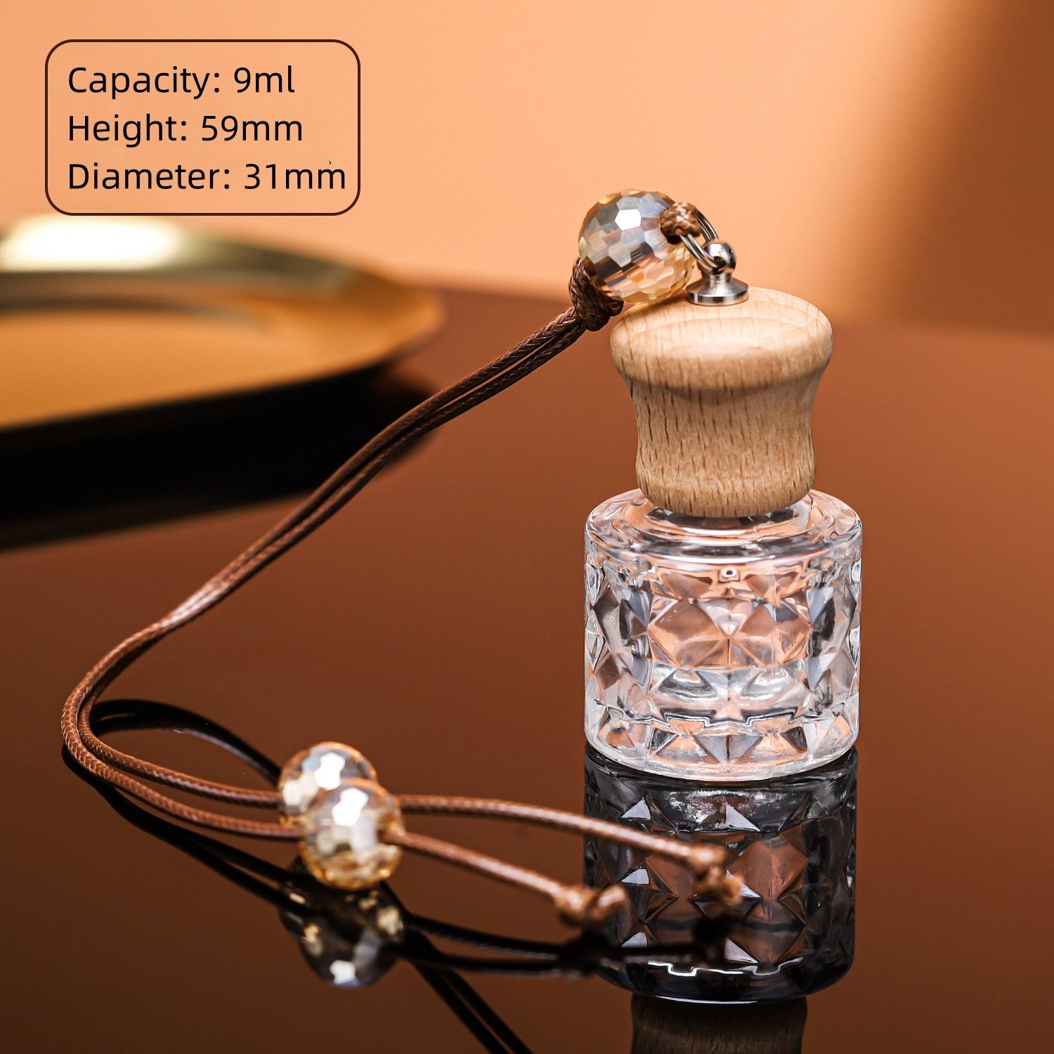 Car Air Freshener Bottle Liquid Perfume Pendant For Vent Outlet Decor Car Air Outlet Decorate