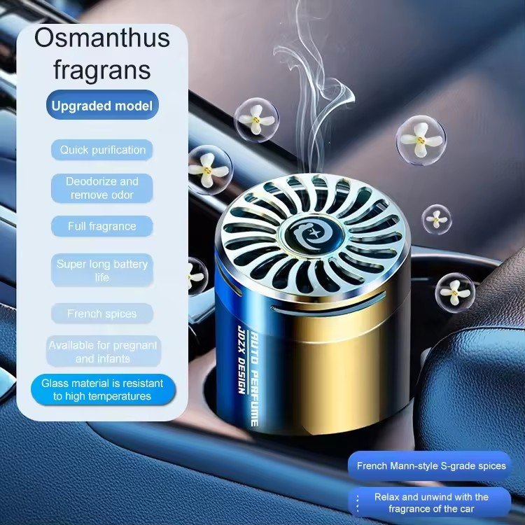 RTS HOT Gel Type Aromatherapy Air Freshener Solid Balm Perfume for Odor Removal and Car Interior Fragrance