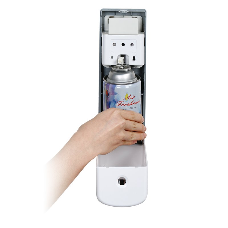 Remote Control LED Light Sensor Spray Custom Car Air Freshener Aerosol Dispenser Keeping Air Fresh Home Office Hotel ABS Plastic
