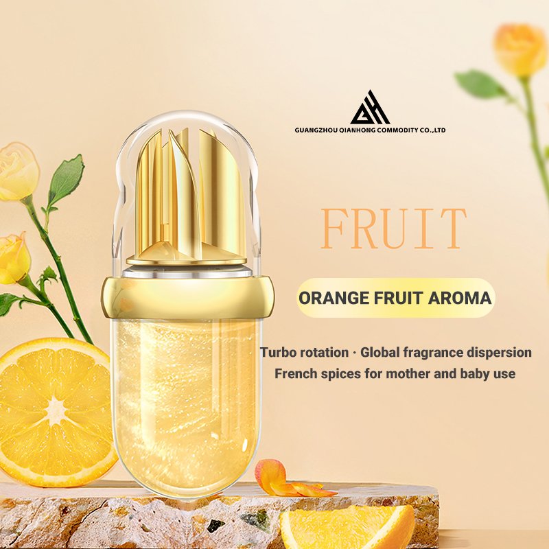 Luxury Modern Solid Spray Car Air Freshener Elegant Metal Air Purifier Clip Aluminum Elegant Paper Box Aromatherapy