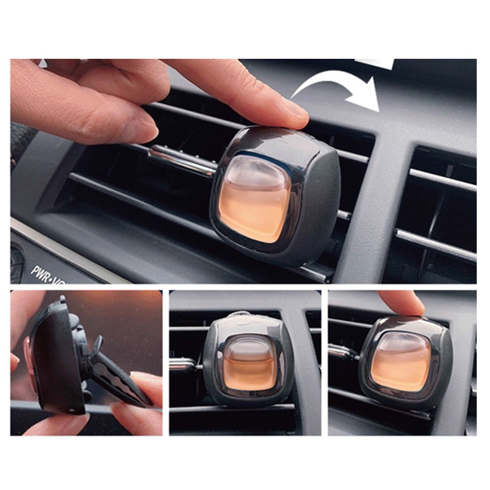 Car Fragrance Scented Diffuser Car Air Freshener Perfume Vent Clip Liquid Membrane Air Freshener Car Custom Logo