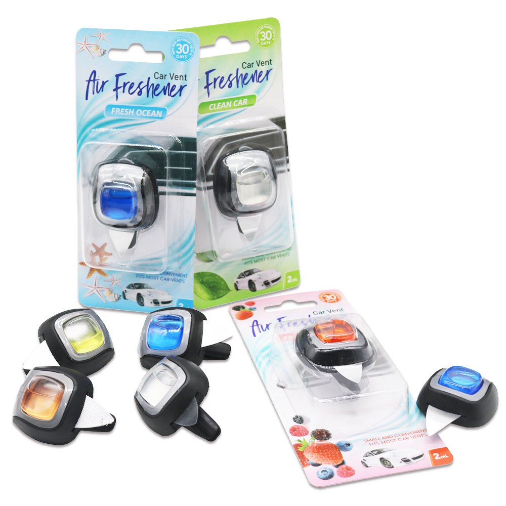 Car Fragrance Scented Diffuser Car Air Freshener Perfume Vent Clip Liquid Membrane Air Freshener Car Custom Logo