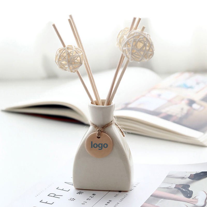 2024 Hot Sale Custom Ceramic Reed Diffuser Bottle Packaging Home Fragrance for Body Relax