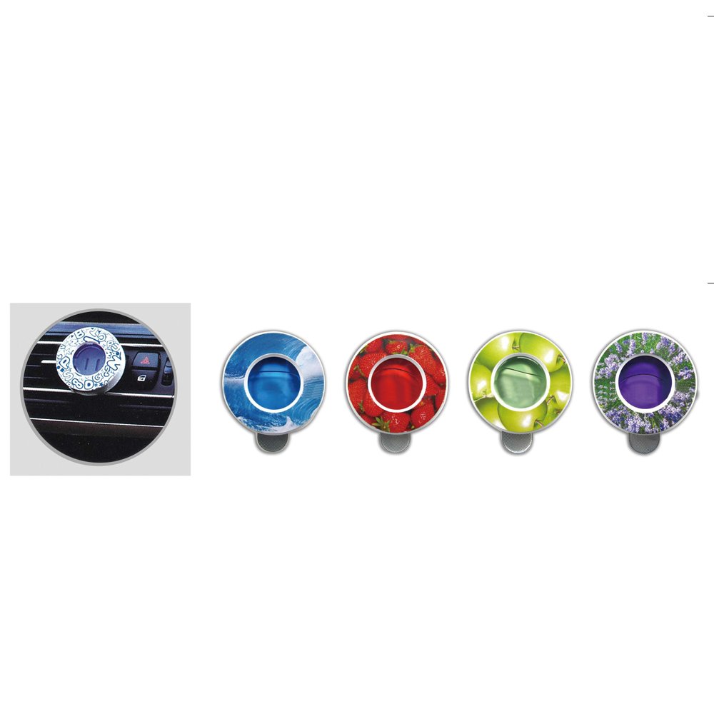 Aromatherapy Car Perfume Freshener Membrane Diffuser Luxury Car Scent Air Freshener Vent Clip Custom Logo