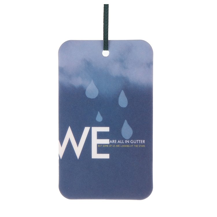 Enjoy Everyday Personalized Design Car Air Freshener Perfume Hanging Paper Aromatherapy Air Cleaner Custom Scented Paper Card