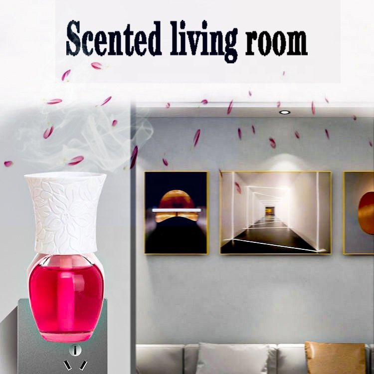Customized Smell Home Fragrance Scented Essential Oil Plug in Electric Air Freshener